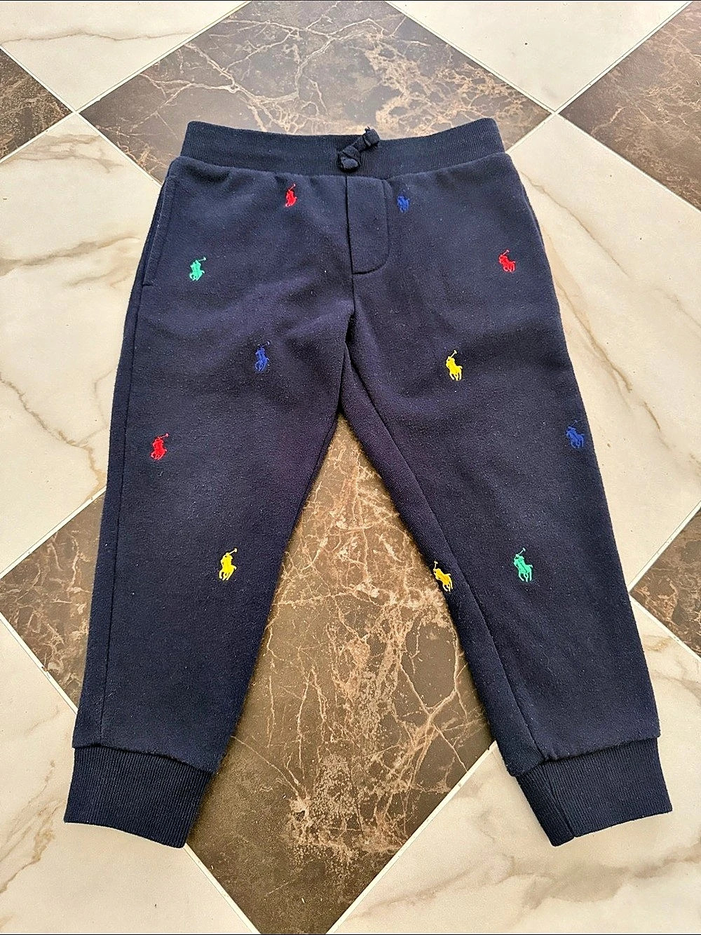 Polo Ralph Lauren Multi-Pony Fleece Jogger Pants Blue